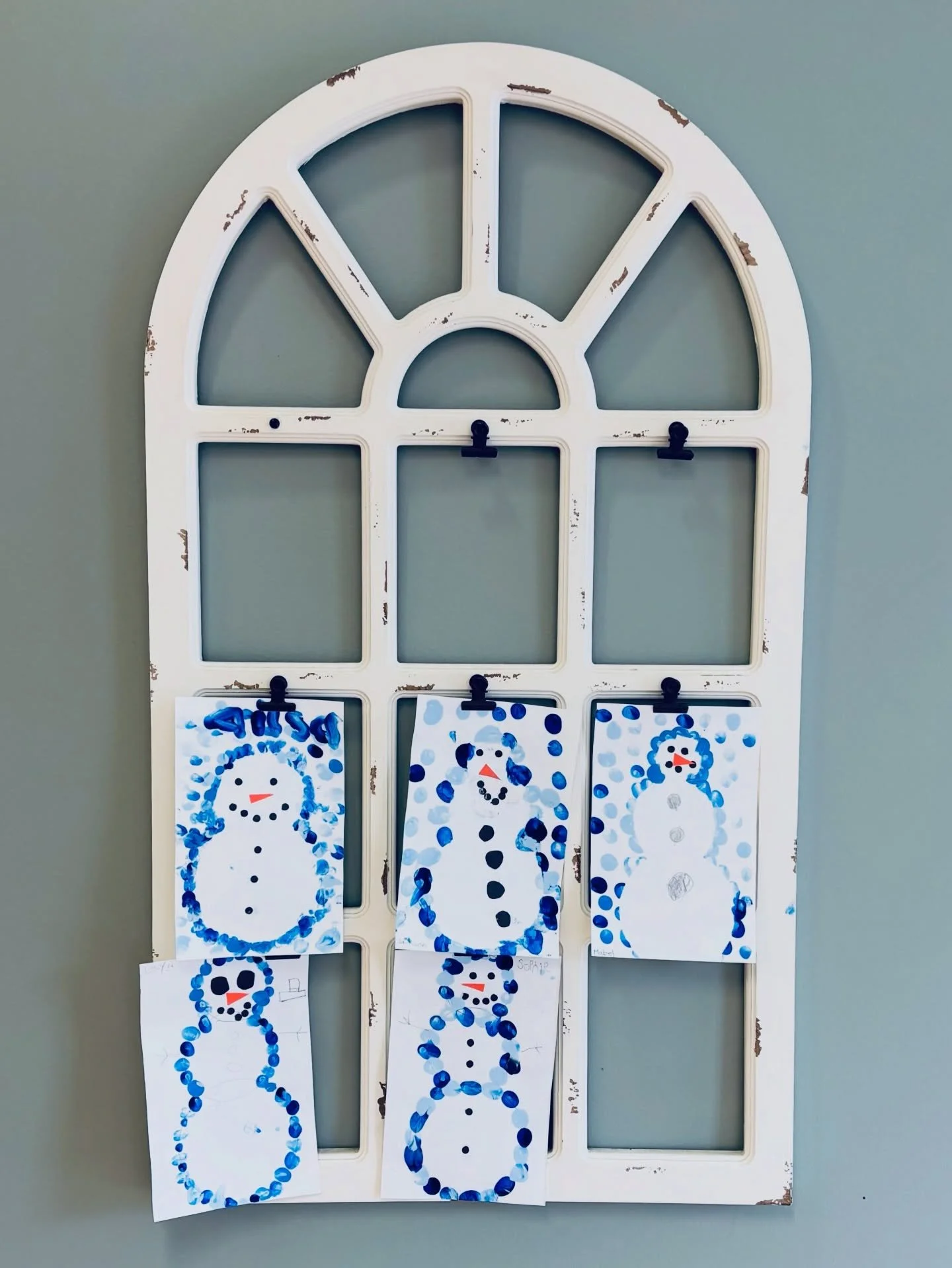 After-school program fun, bringing frosty friends to life ☃️