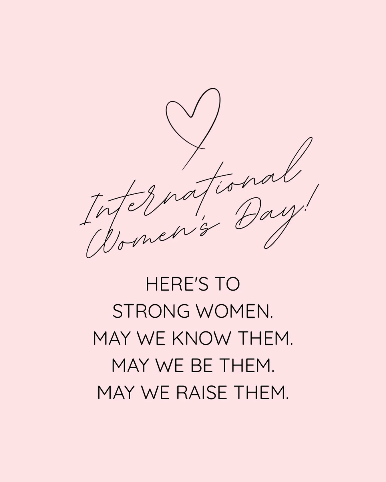 Happy International Women&rsquo;s Day🩷💪🏼