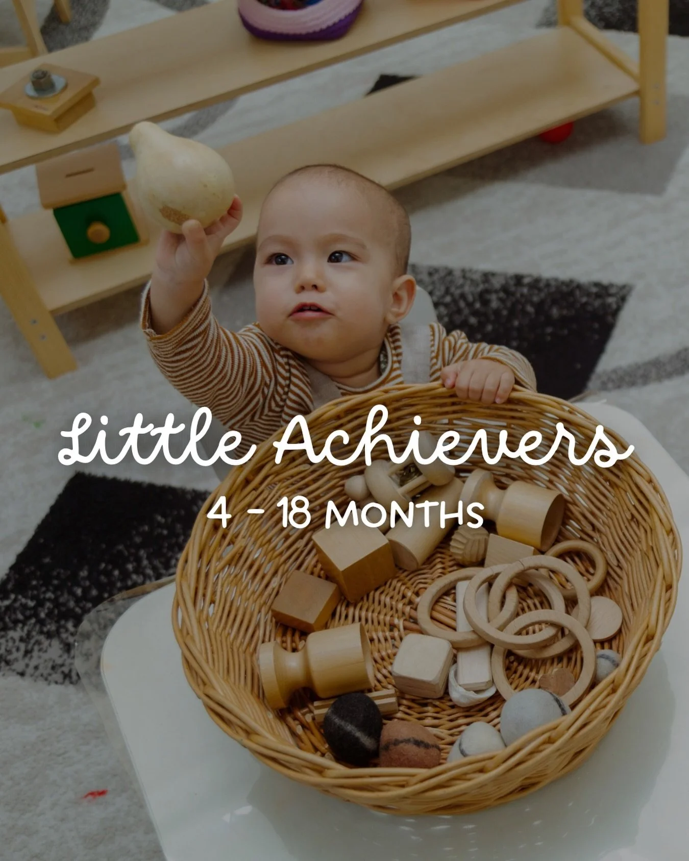 🌸April Little Achievers🌸
✨REGISTRATION NOW OPEN✨ 

April Schedule:
(March 31, 2026 - April 30, 2026)
*no classes April 7th &amp; 9th

Two Classes/Week $100
Tuesday &amp; Thursday 12:00pm

Class 1: Montessori Invitation to Play
Class 2: Sensory Play