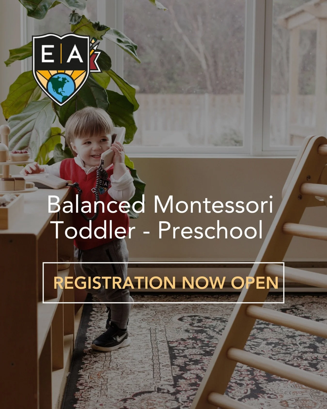 REGISTRATION NOW OPEN🍎✏️ 

Balanced Montessori Toddler - Preschool 🌱 
Ages 1.5 - 5 years
Part Time &amp; Full Time Options

Our Balanced Montessori curriculum offers children a full authentic Montessori education with a balance of traditional educa