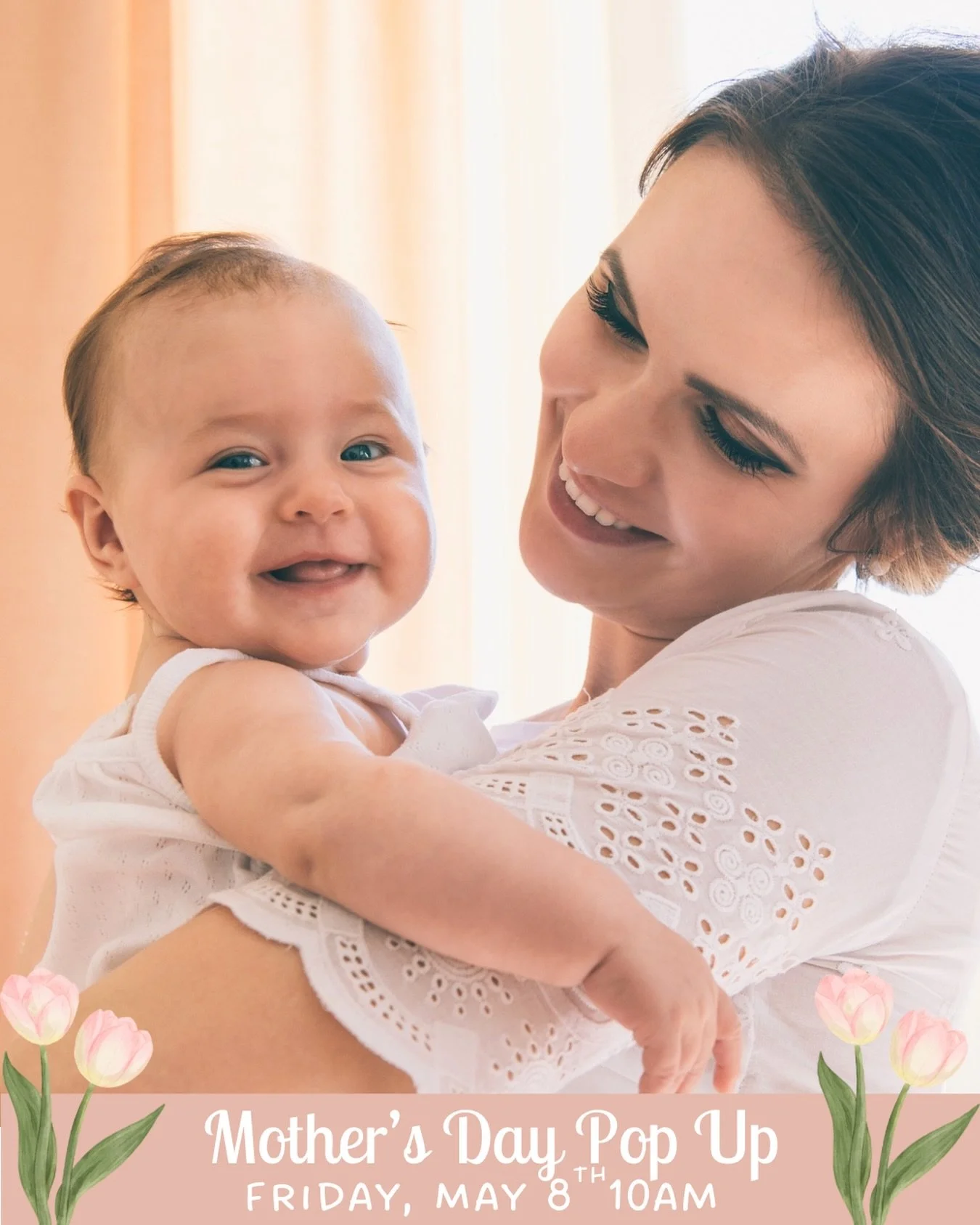 💐MOTHER&rsquo;S DAY Pop-Up💐

📆Fri. May 8, 2026 
🕕10:00am
👧 ages 4 months - 18 months
💲$20

Join our Mama + Me Sensory Play Party 💫
Let&rsquo;s celebrate mamas day with the ones we love most 💕

Music + stories &amp; songs, leading to the sweet