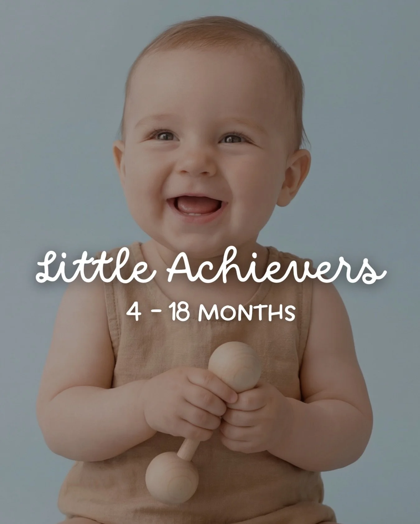 May Little Achievers 💫

May Schedule:
(May 5th, 2026 - May 28th, 2026)

Two Classes/Week $100
Tuesday &amp; Thursday 12:00pm

Class 1: Montessori Invitation to Play
Class 2: Sensory Play
Class 3: Music
Class 4: Sensory Play + Paint
Class 5: Nature B