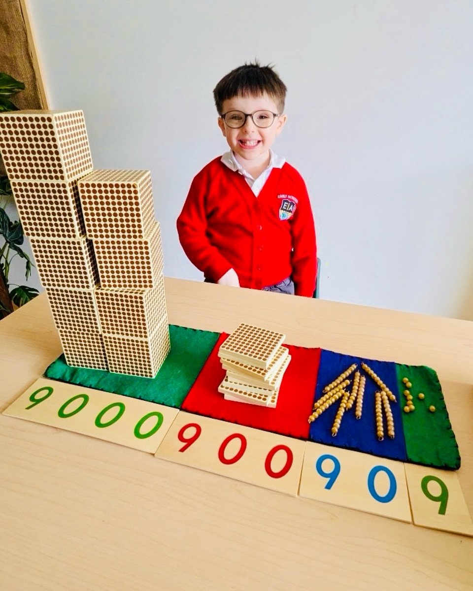 The work of the child 🧮
Seeing mathematics come to life ✨