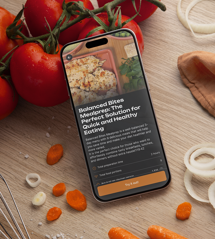 Ingredient-based meal prep containers showing different meals created from same prep session