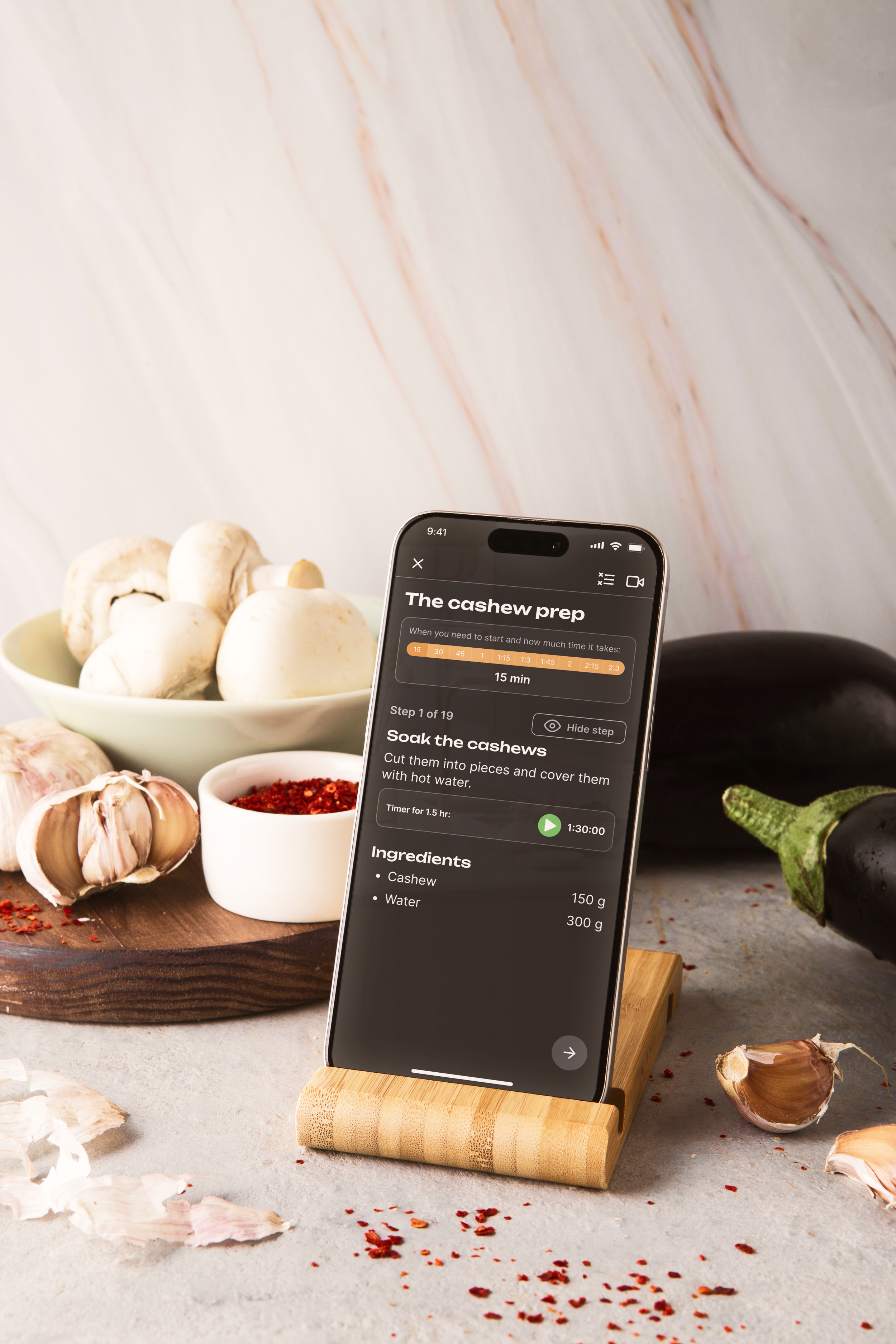 Mealpreper Guide app showing meal prep plans and grocery lists on iPhone and Android