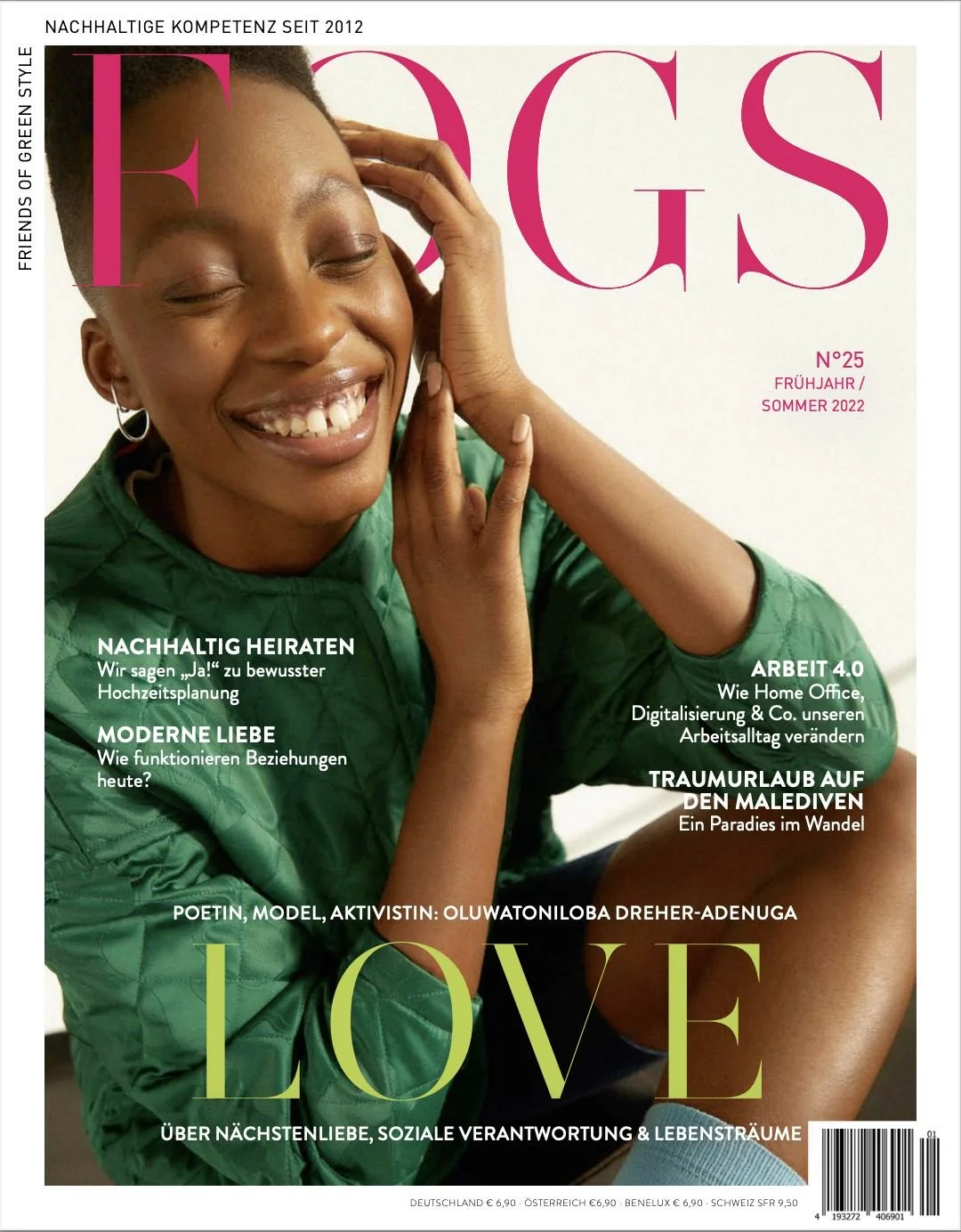 FOGS Magazine cover, issue Love