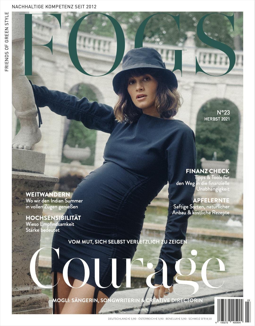FOGS Magazine cover with Mogli, issue Courage