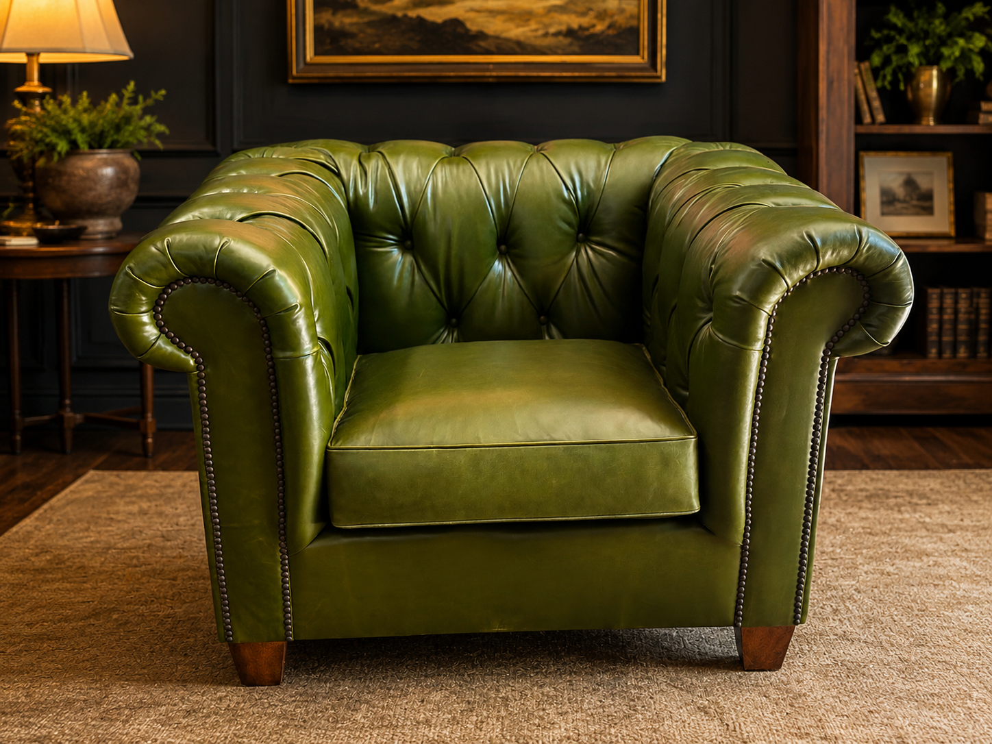 Green Tuffted Chair.png