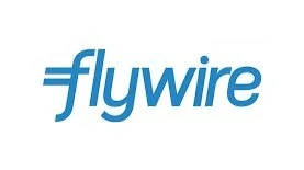 Flywire logo in blue text.