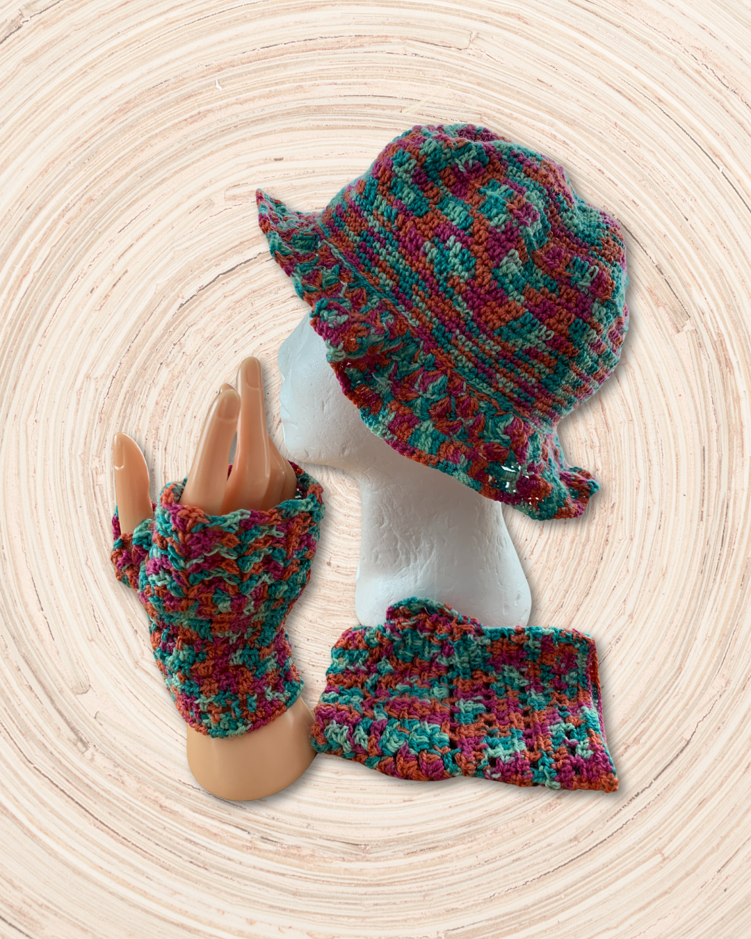 Mitaines au crochet