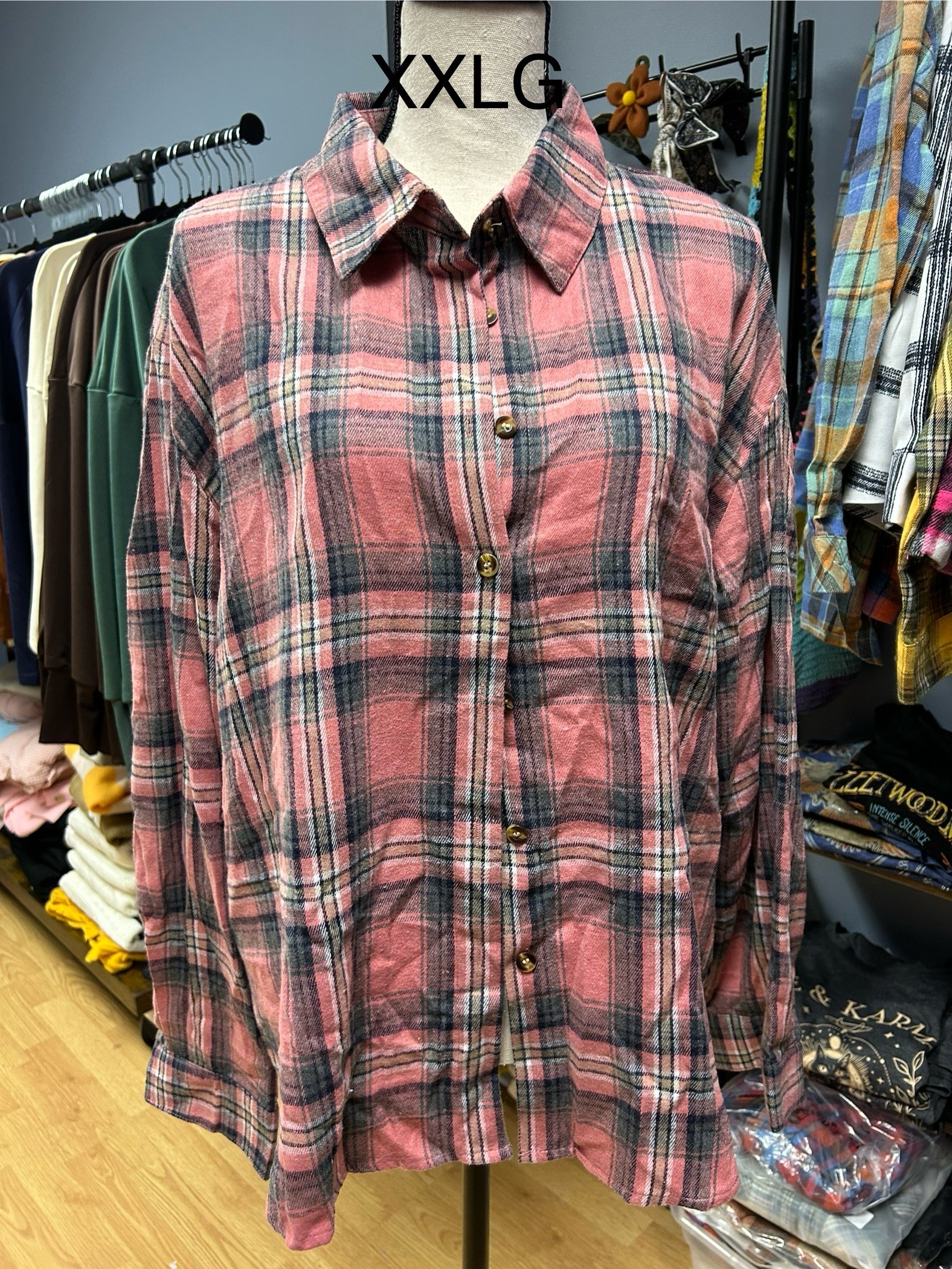 Pink flannel again