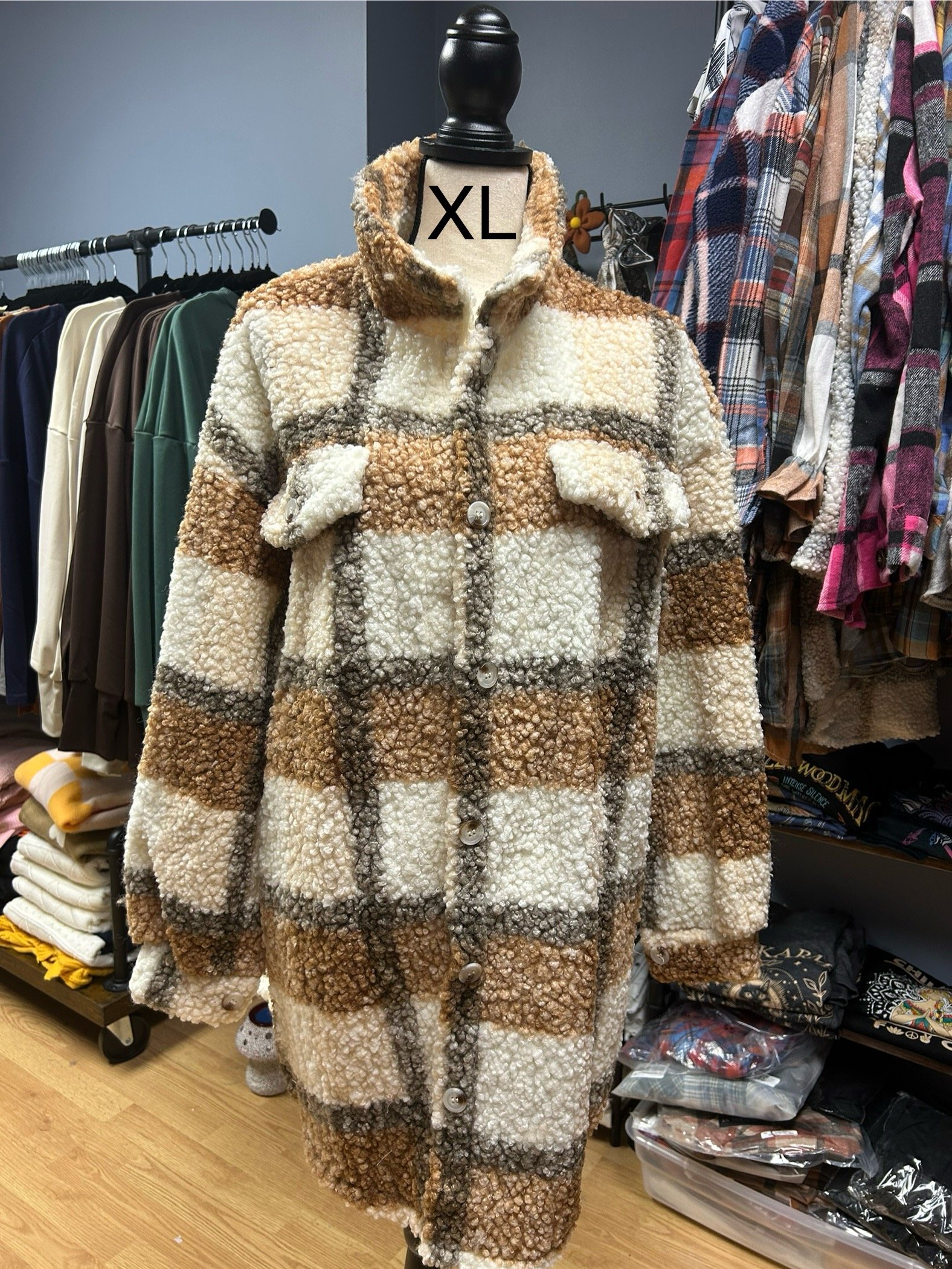 Warm fuzzies in brown