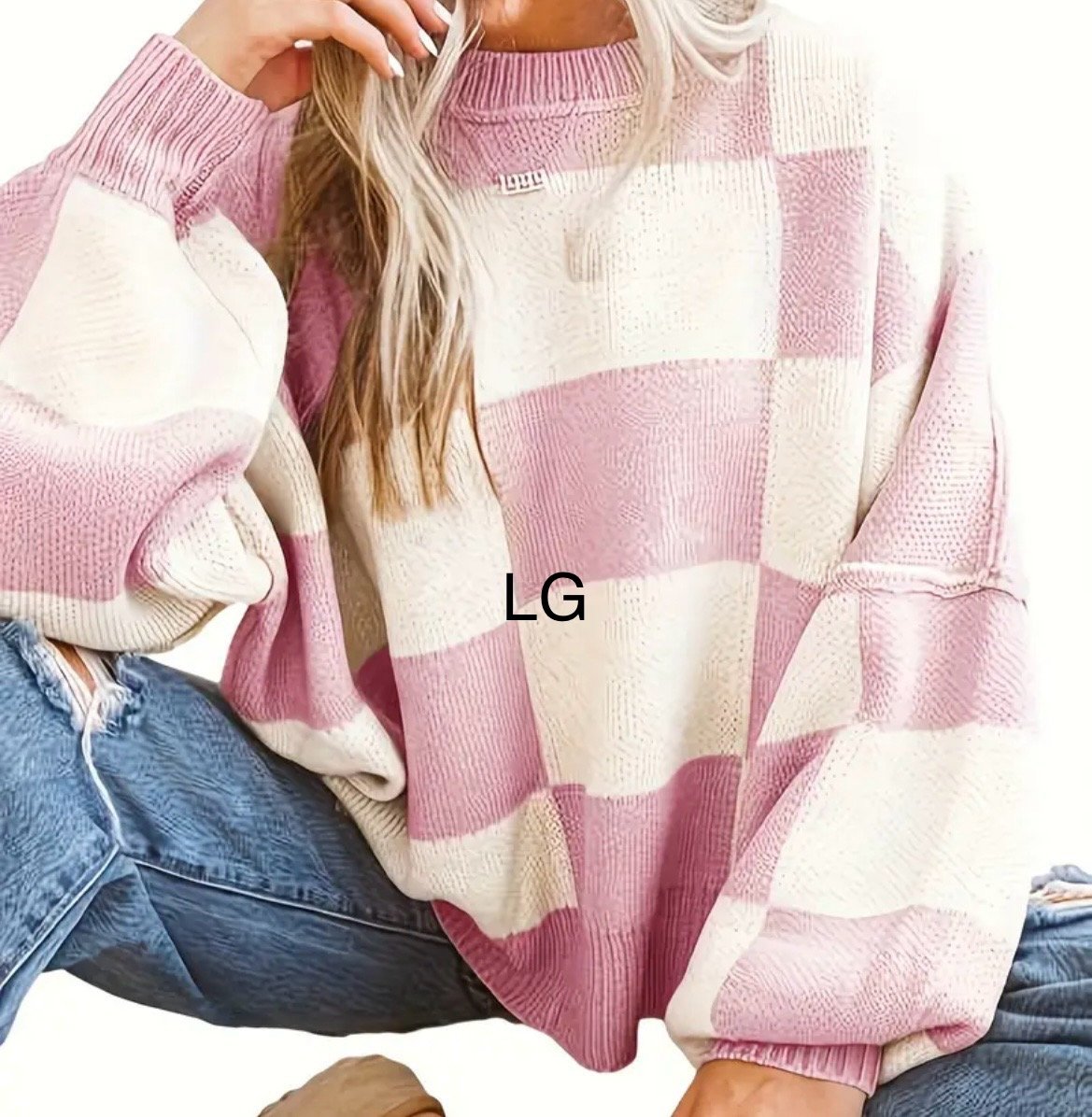 Pink sweater
