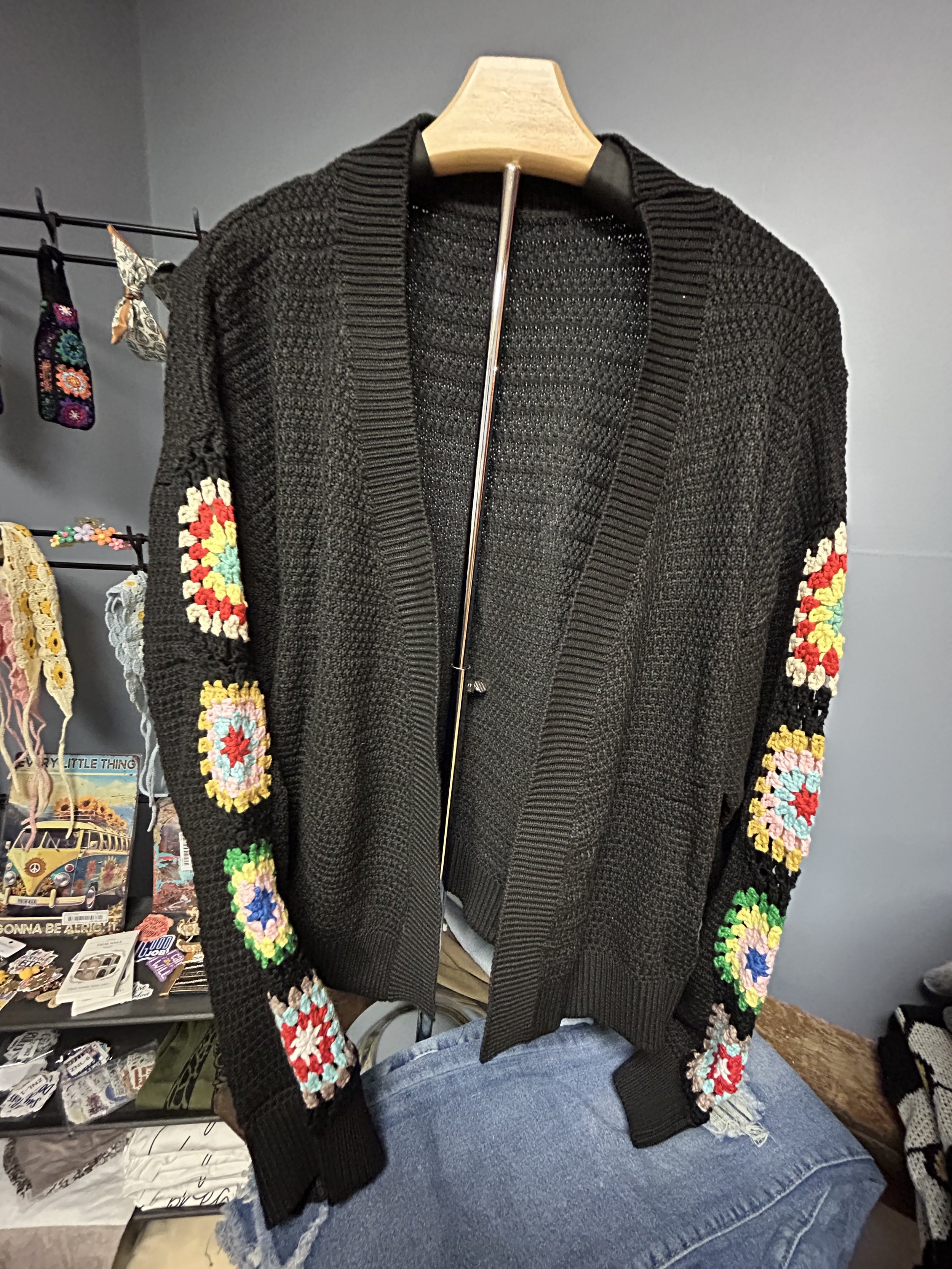 Granny square cardigan