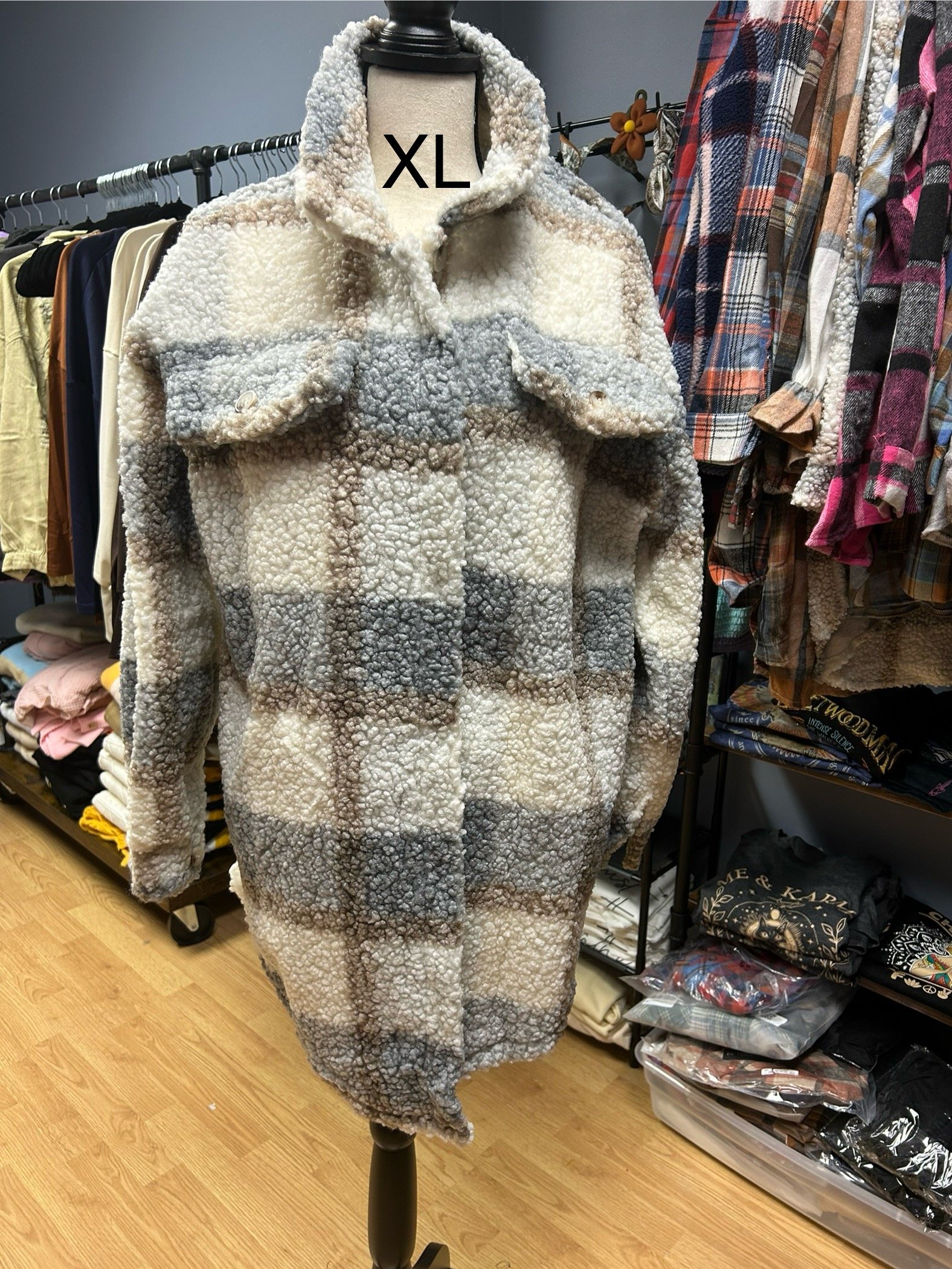 Warm fuzzies in light gray