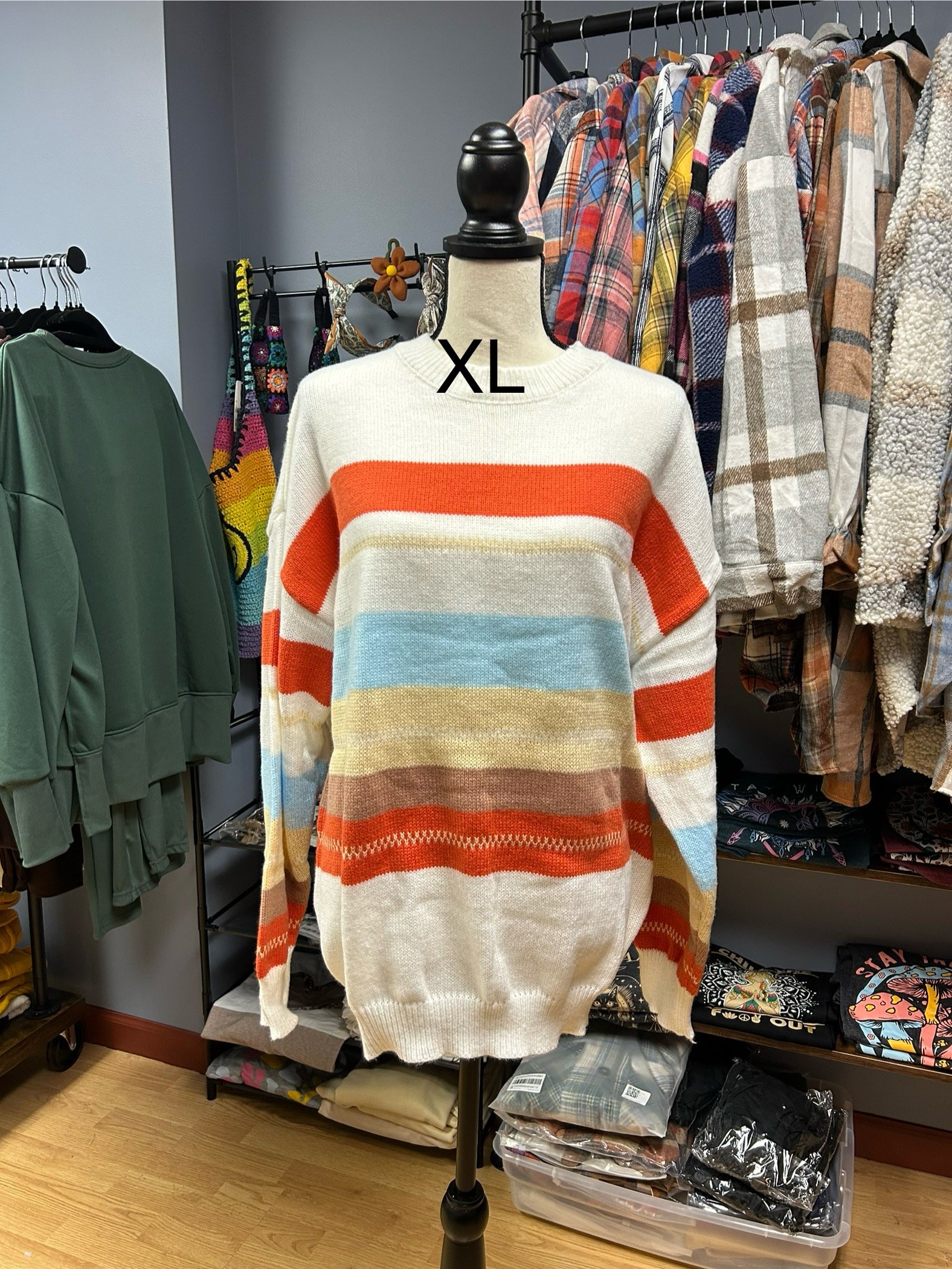 Stripped sweater