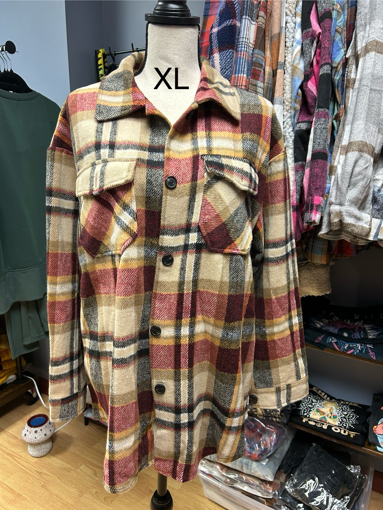 Flannel jacket