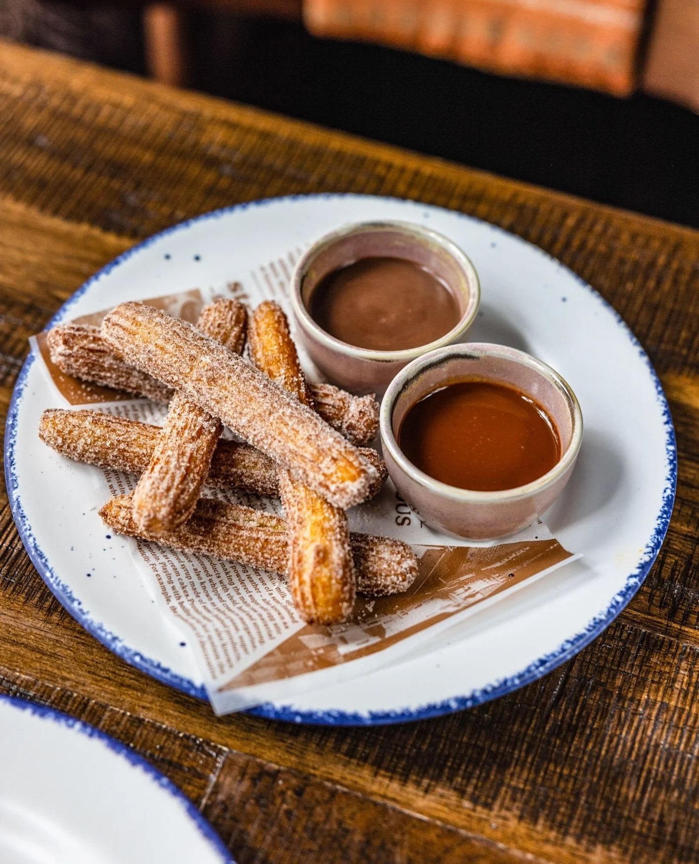🍫 Sweet, crispy, and made for dipping. Our churros are served warm with a rich Abuelita chocolate dipping sauce for the perfect touch of nostalgia!