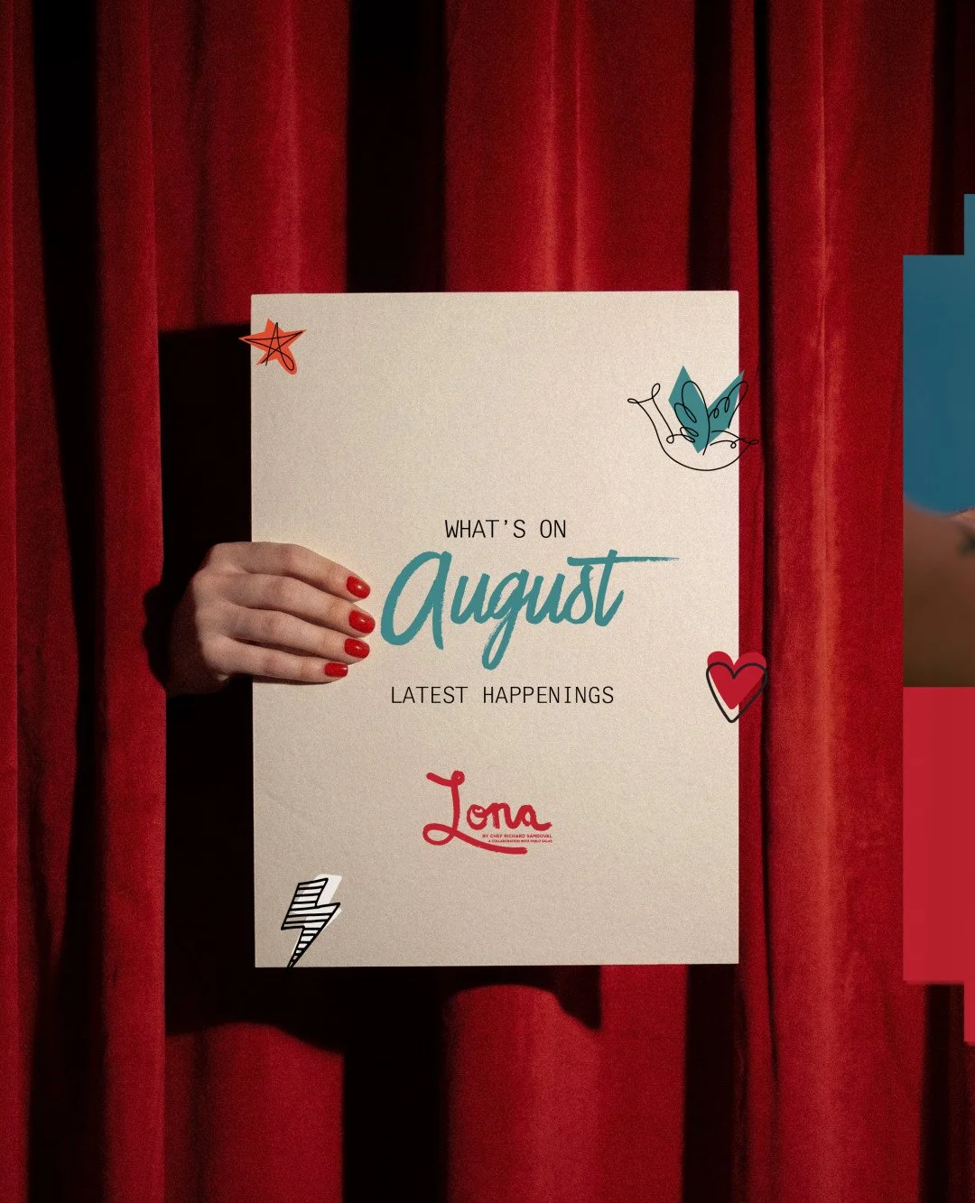 What's on at Lona this August? 🌵✨
Summer isn't over yet. Join us all month long for bold flavors, handcrafted margaritas, live music, and weekly reasons to celebrate.