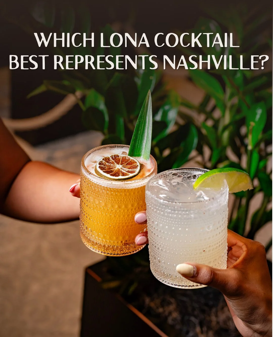 Nashville energy, poured four ways.

Tell us your pick below! 🌶️☕🥃🌸