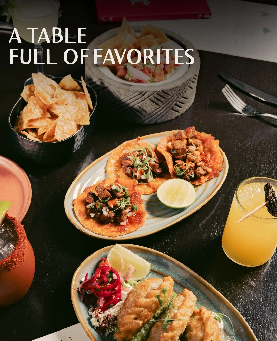Order for the table. Thank us later. 🌮