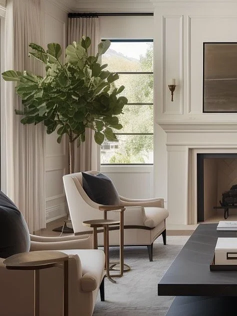 A few inspo images from my French Modern Living Room Project: Maison de Northbrook

For this living room renovation, my client&rsquo;s home already has beautiful woodwork and detailed molding throughout. Rather than compete with it, I pulled inspirat