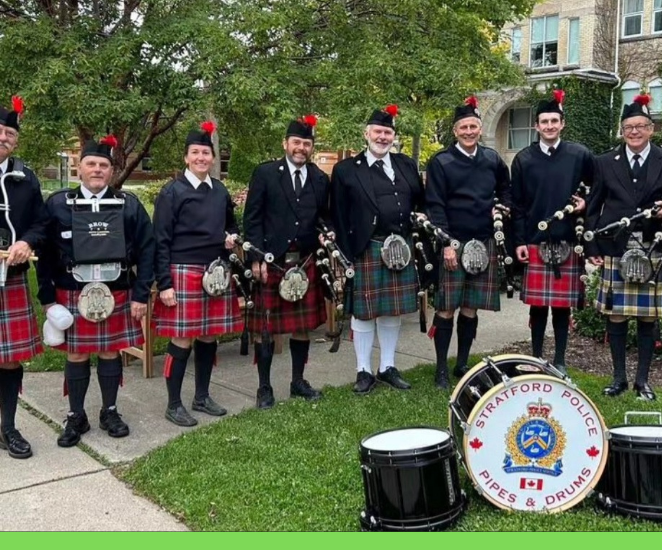 Stratford Police Pipes &amp; Drums