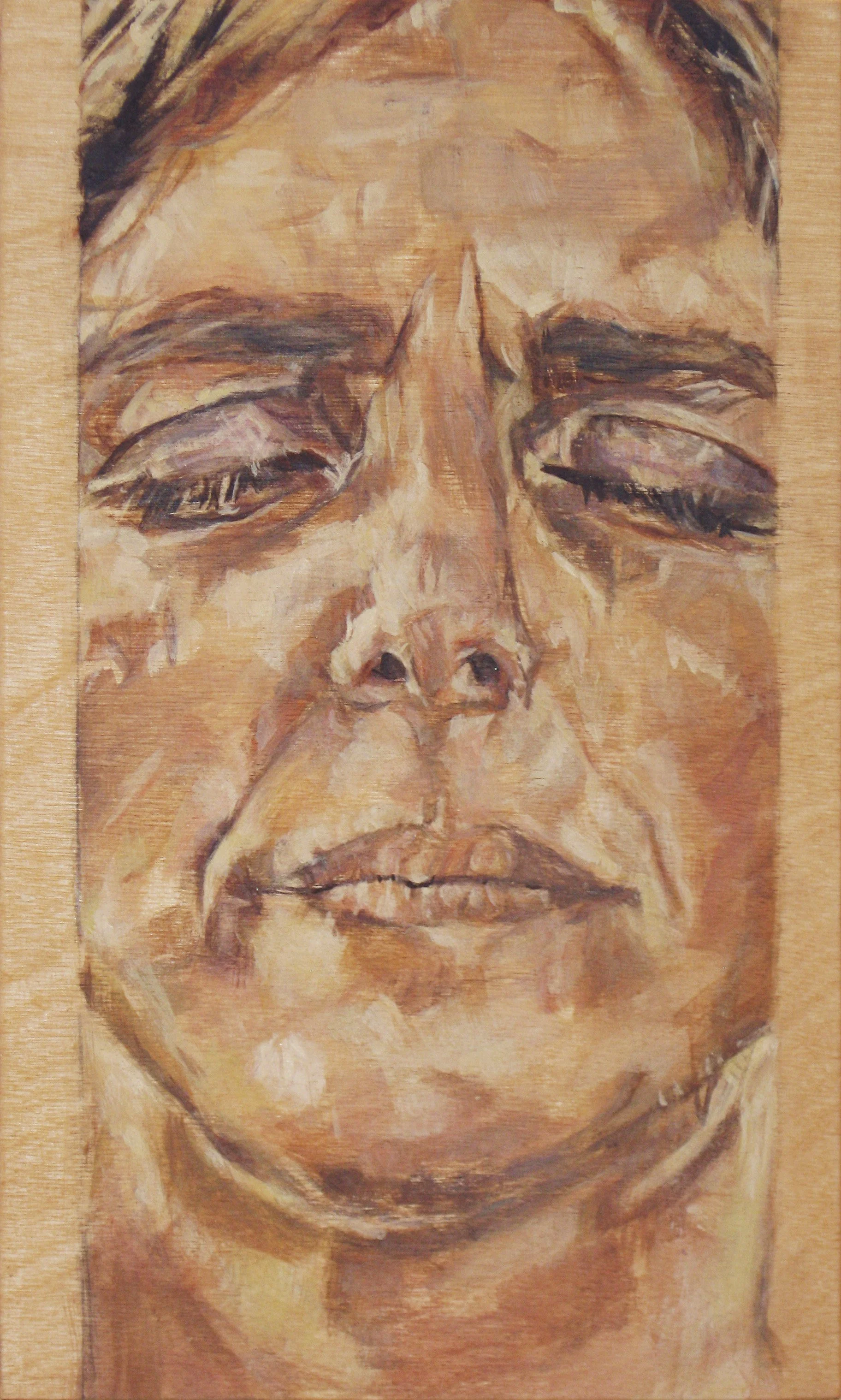 Lili #4   Acrylic on plywood 10" x 6", 2010 
