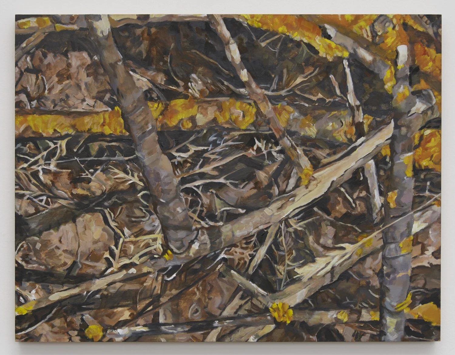  Kissofim Forest #2   Acrylic and on plywood 13” x 17”, 2019 