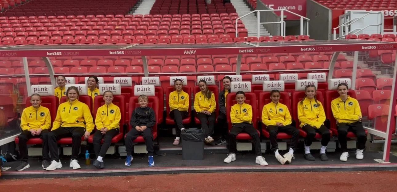 W.Cornwall U12 Girls at the ESFA National Finals in Stoke