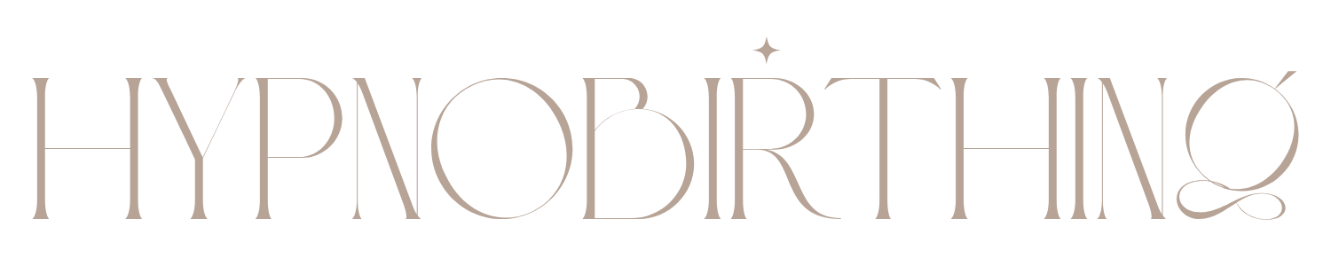 Stylized text reading "HYPNOBIRTII" with a small star above the letter "O."