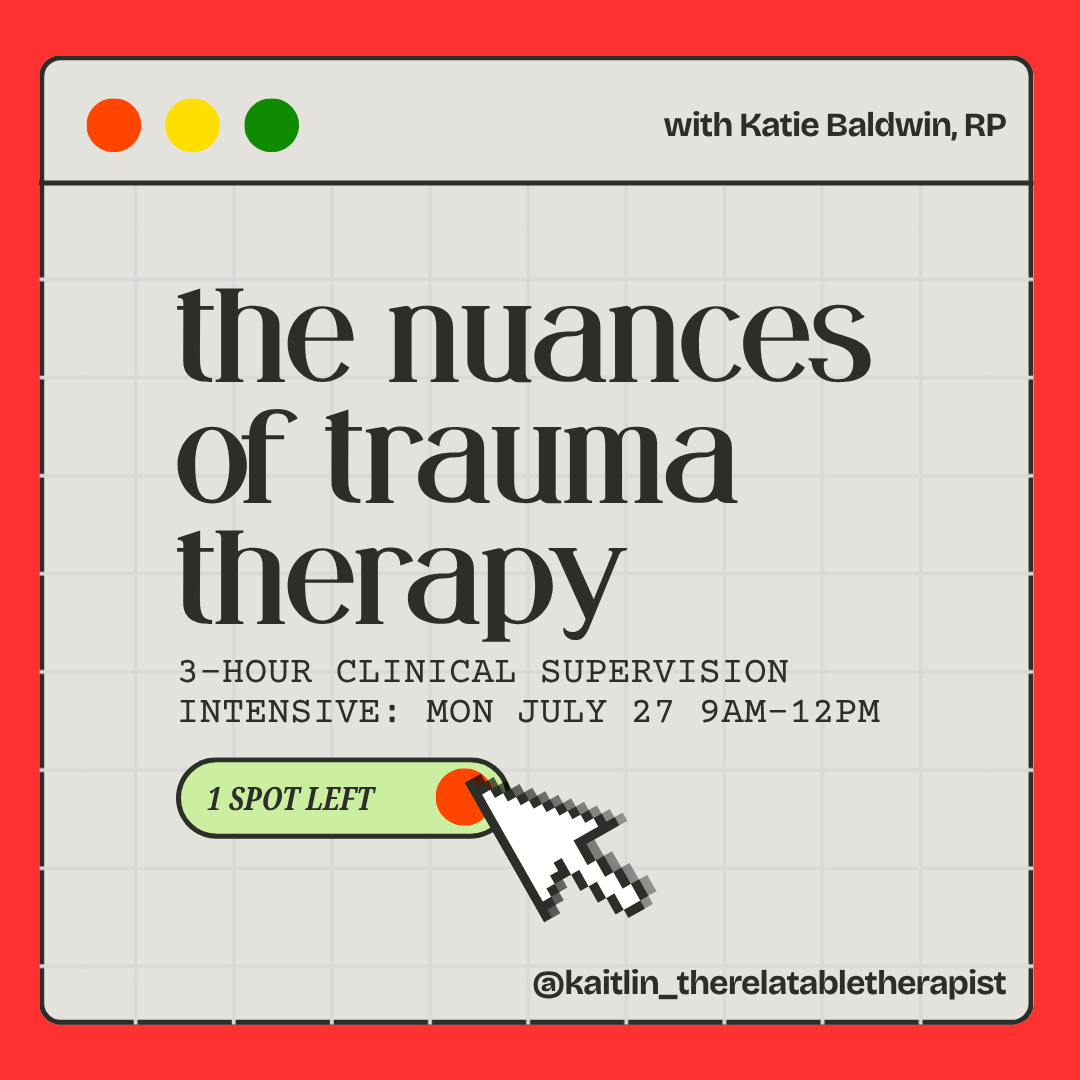 NUANCES OF TRAUMA THERAPY