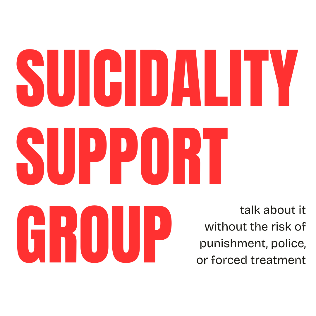 DIFFERENT DATE DUE TO HOLIDAY: Suicidality Support Group “Holding Space”