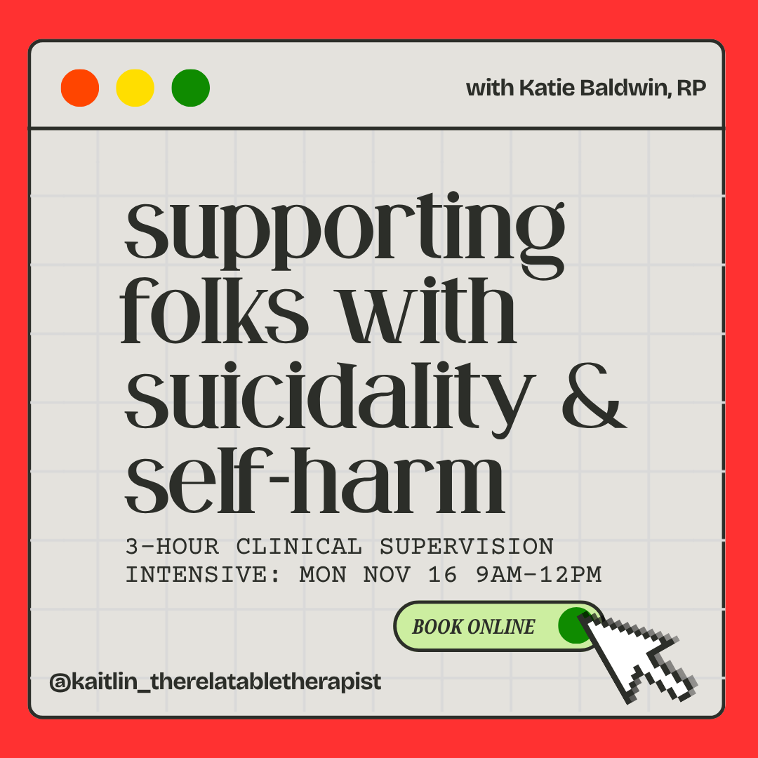SUPPORTING FOLKS WITH SUICIDALITY      AND SELF-HARM