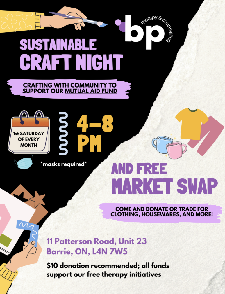 Sustainable Craft Night - Mutual Aid Fundraiser