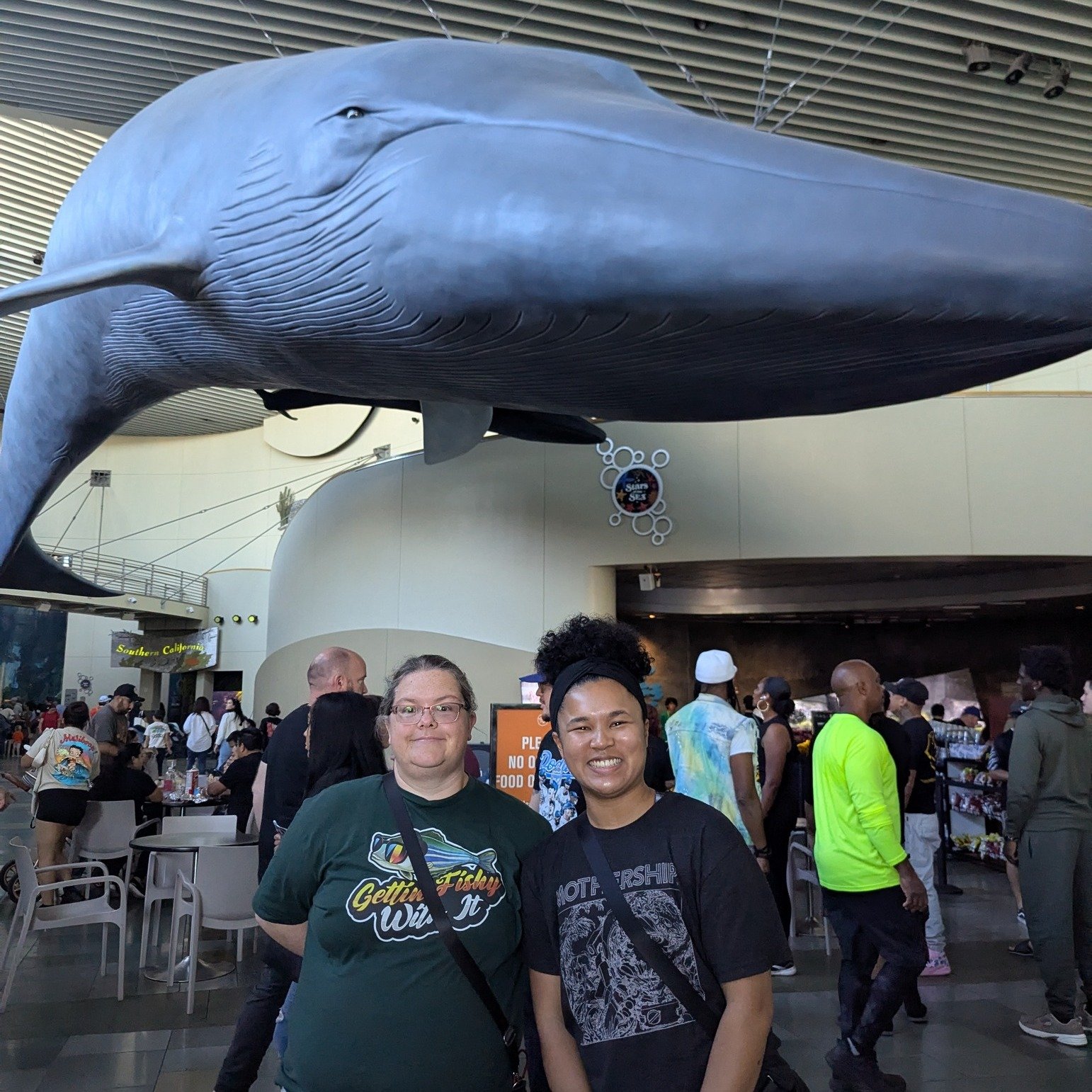 Today is the International Day of Zoo and Aquarium Educators! This week, co-hosts Amber and Christine had a great time learning from all kinds of educators at @aquariumpacific! Both at the aquarium (they visited twice!) and on a whale watch, where th
