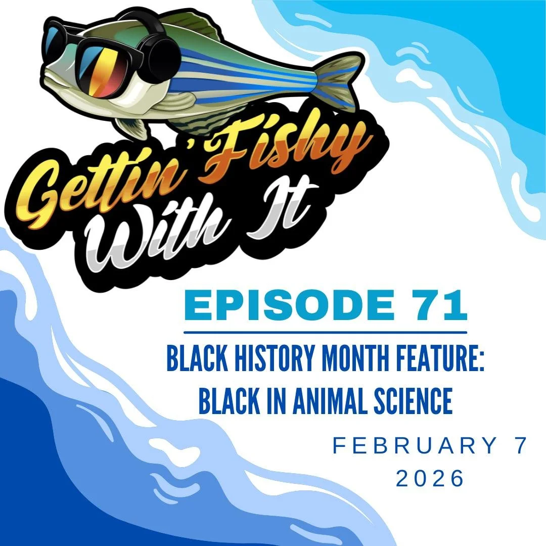 Our next episode is now live! Christine interviews co-hosts Josh and Amber about their experiences as people of color in the field of animal science. This #BlackHistoryMonth, we are elevating Black voices in the field that means so much to us. Catch 