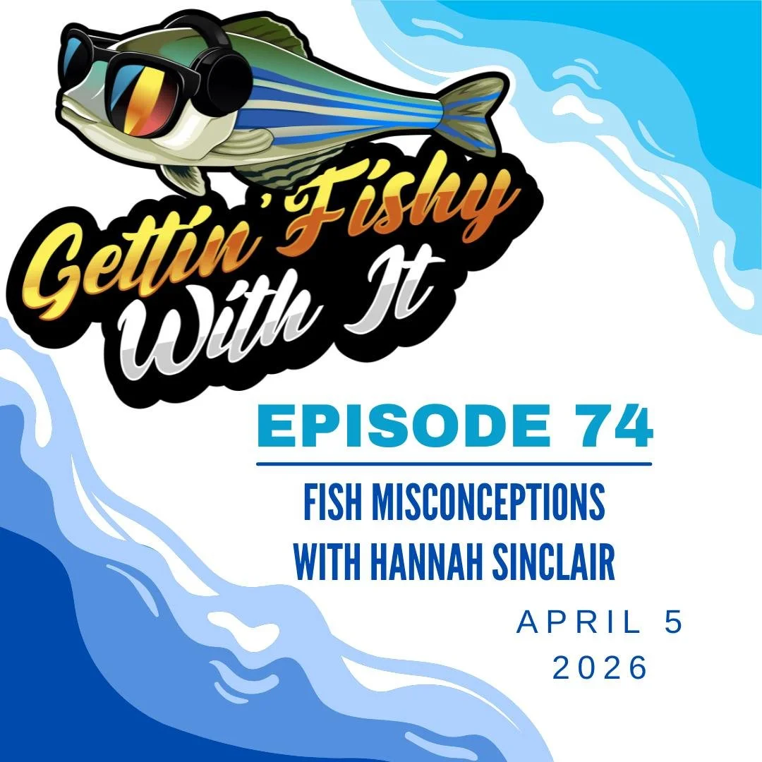 Episode 74 is live today! Join us as we chat with Hannah Sinclair of the AMNH! We'll be learning about common misconceptions that folks have about fish. Find us on your podcatcher of choice!