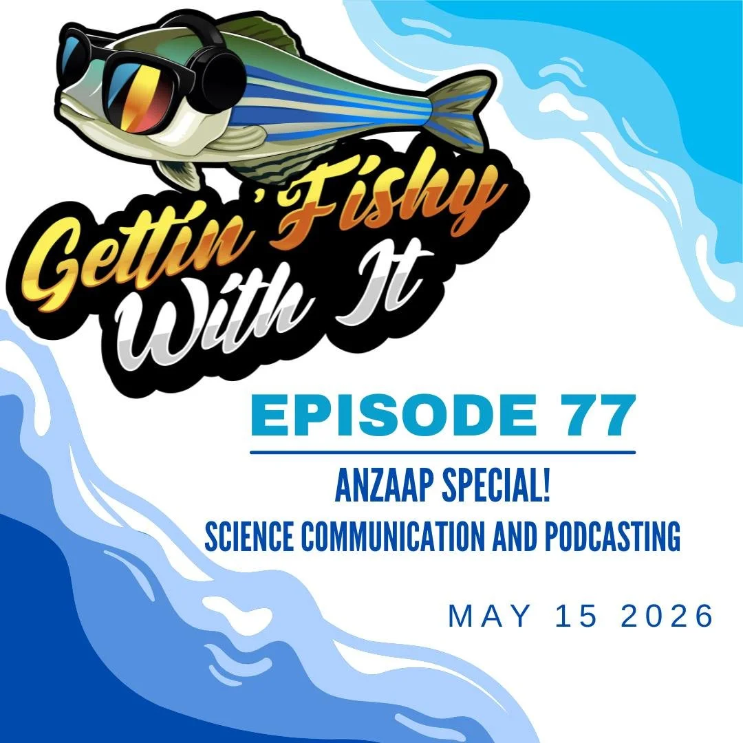 ICYMI, we released episode 77 last week! This is a special episode we did just for the ANZAAP Symposium in early 2025. Tune in to hear us talk about scicomm with niche podcasts, and close out with a mini species spotlight all about the amazing Muskel