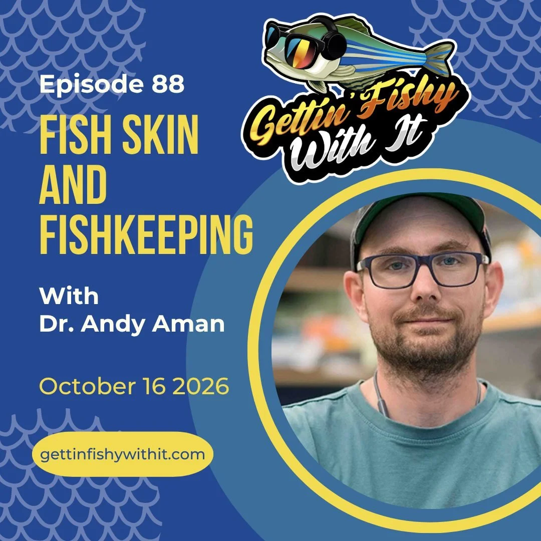 Episode 88 is out, and this time we were joined by Dr. Andy Aman to discuss the fascinating evolution of fish skin! Andy also shares some updates on his home aquaria and his less traditional path into academia! Find us on your podcatcher of choice!