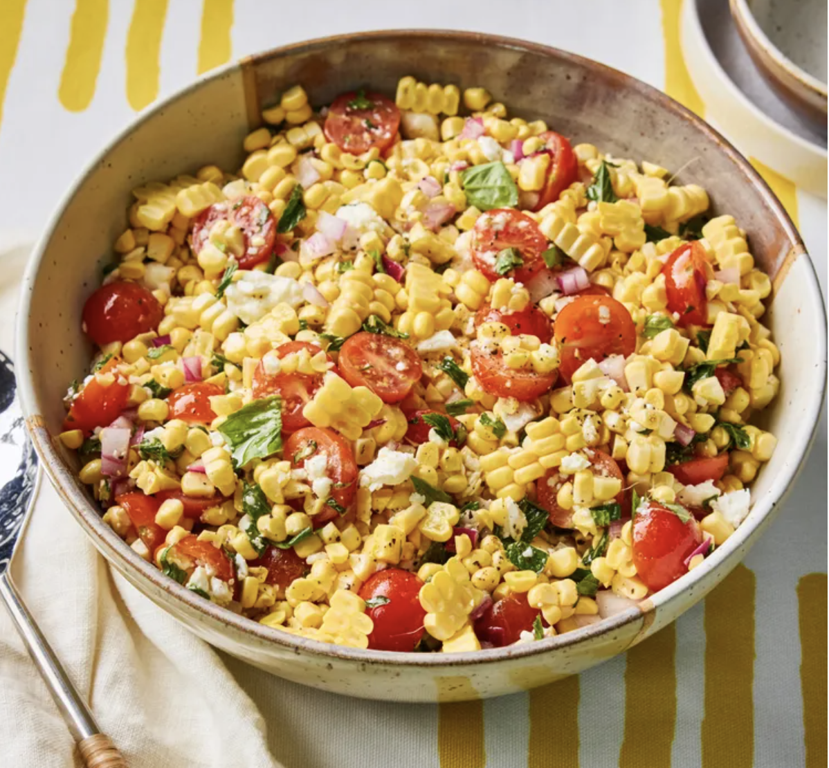 Summer Corn, Tomato &amp; Feta Salad