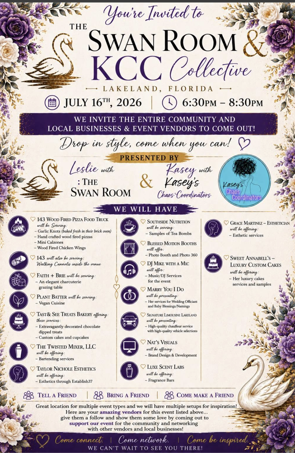 The Swan Room and KCC Collective