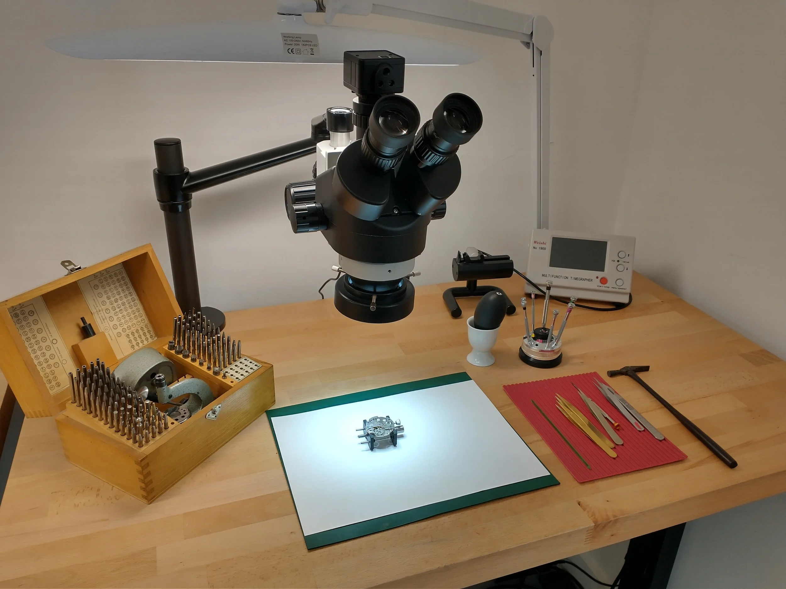 Each work bench is well equipped with tools and equipment that is needed during lessons.jpg