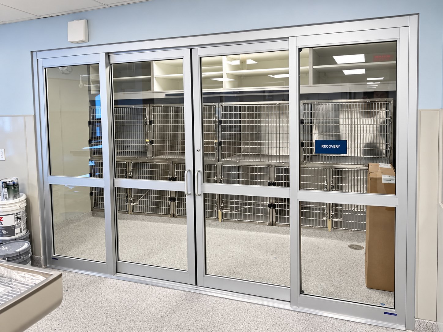 JAM GLASS project: Sachem Animal Hospital — Recovery