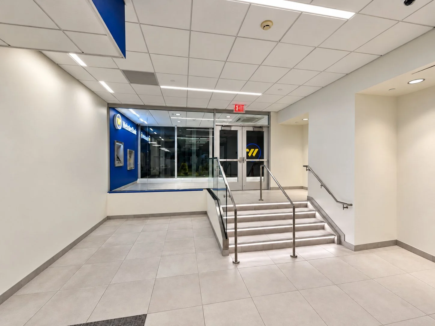 JAM GLASS project: Webster Bank — ATM Entrance Interior