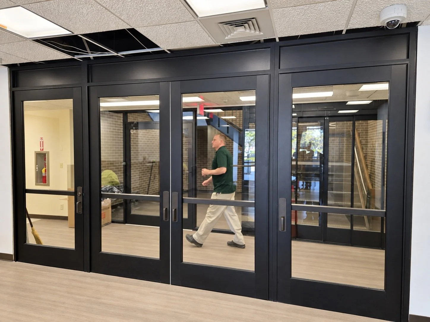 JAM GLASS project: SCPD Headquarters — Interior Entrance