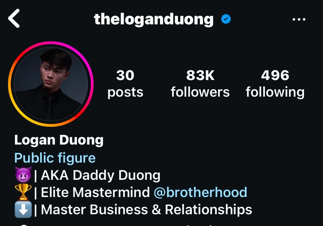 Niche (Instagram): Personal Brand, Self Improvement, Redpill