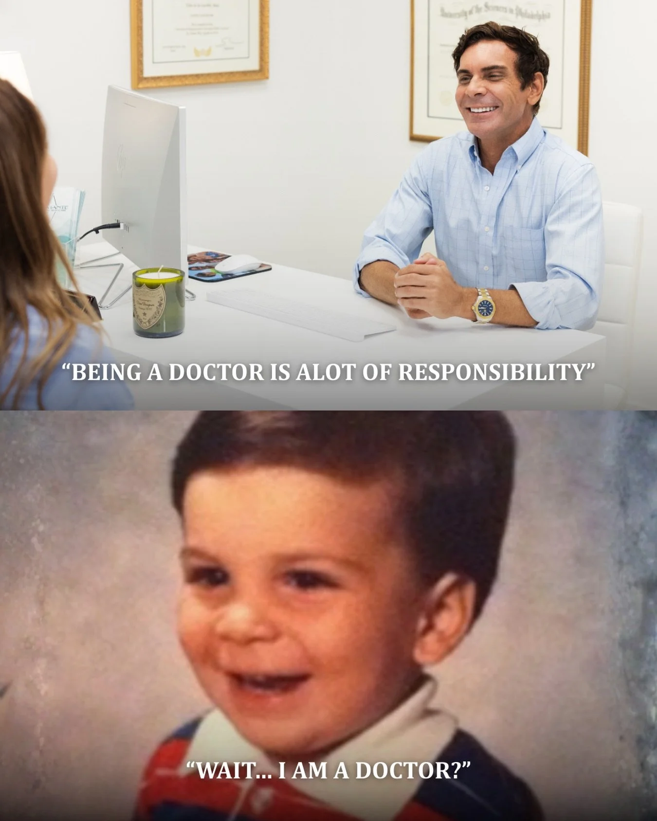 Happy National Doctor&rsquo;s Day! 🥼 Sometimes you look back at where it all started and realize how far the journey has come.🩺✨ Grateful for the responsibility, the growth, and every patient who trusts us! 🧑🏻&zwj;⚕️💎

Comment below your favorit