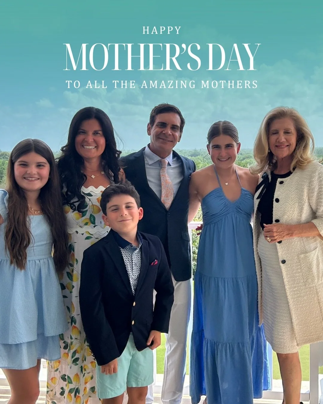 Today we celebrate all of the incredible mothers who make life so beautiful, especially my wife Brigit &amp; my mother! 🩵 Happy Mother&rsquo;s Day! 💐 Thank you to all my patients for trusting us to be a part of your lives, your confidence, and your