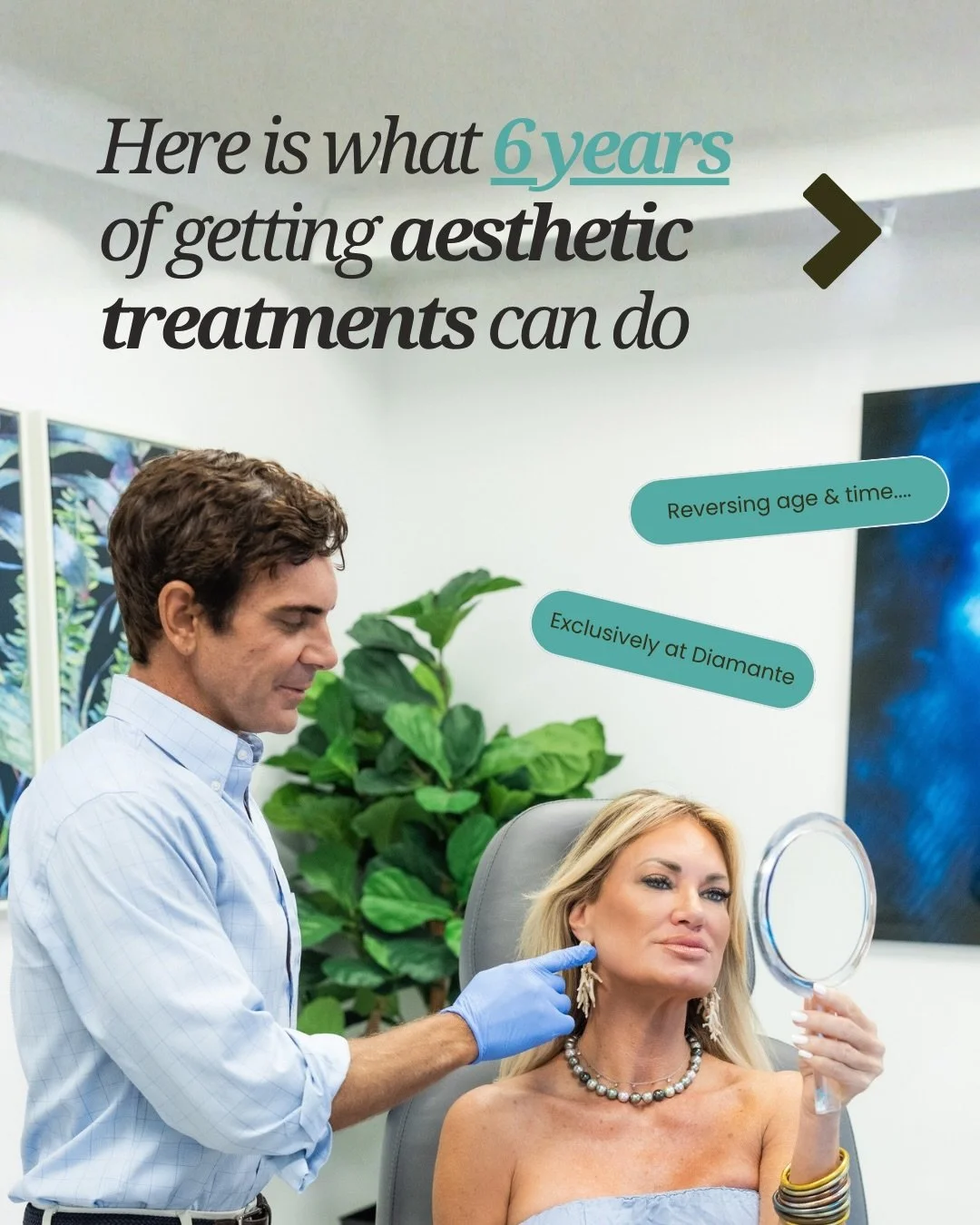 6 years of consistency, trust, and investing in your skin ✨ Lanelle has trusted Dr. Capaldi and the Diamante team through years of aesthetic treatments focused on skin health, facial balancing, collagen stimulation, and graceful aging! 💎

This is yo